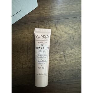 Yensa Color + Face Skin on Skin BC Foundation Tan Neutral 0.34oz Travel Size